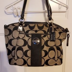 Authentic Black Coach Purse